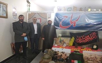 بازدید رئیس سازمان بسیج رسانه کشور از دفتر نشریه سراسری ریاح
