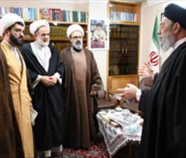 دیدار با حضرت آیت الله طباطبائی نژاد